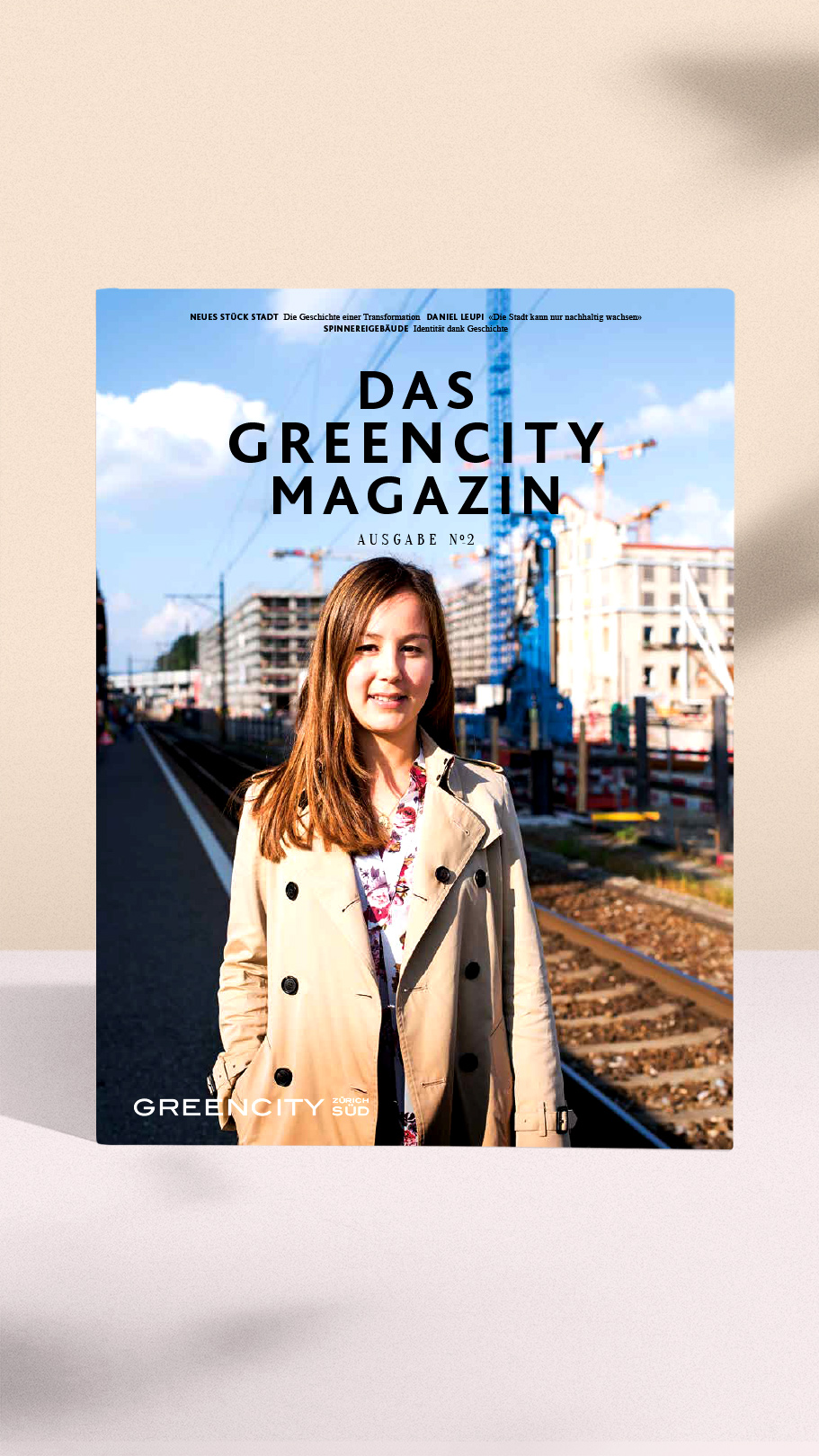 Cover des Greencity Magazins.