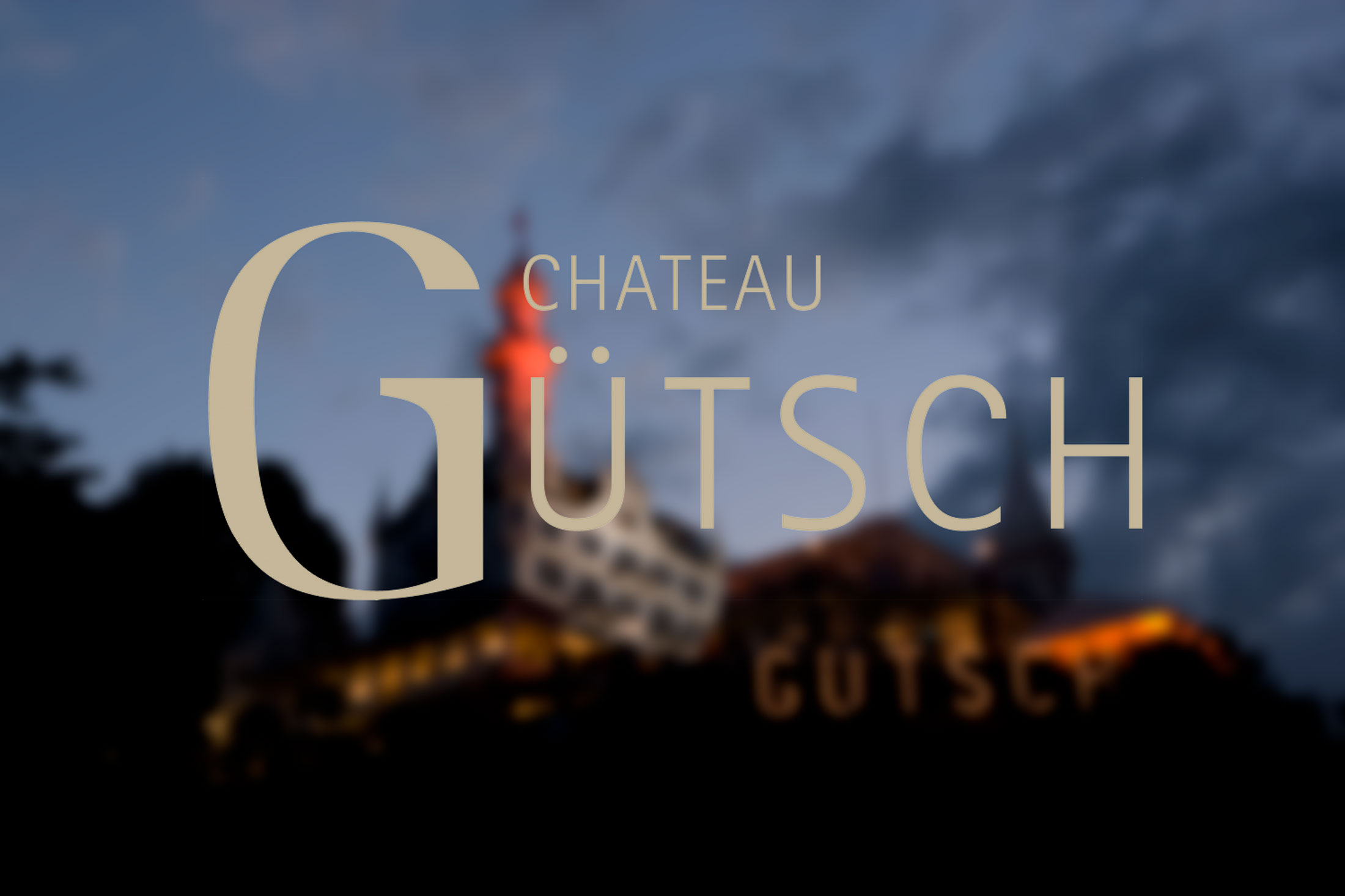 Logo vom Hotel Chateau Guetsch.