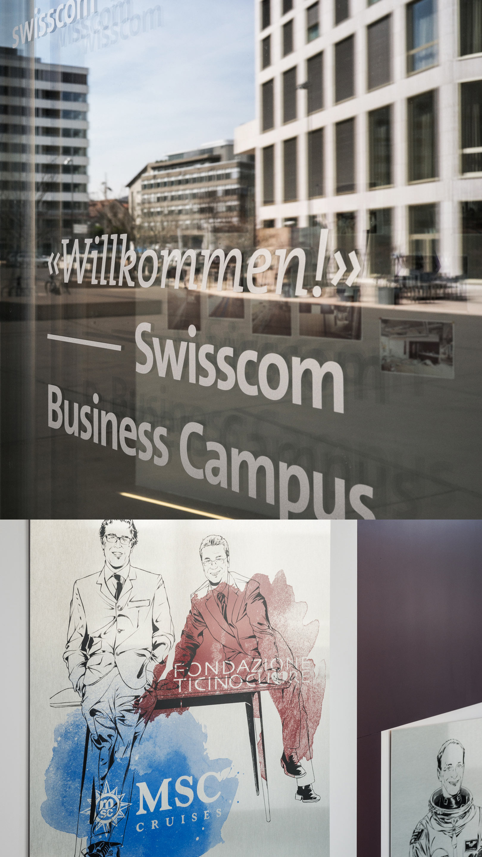 Der Swisscom Business Campus.