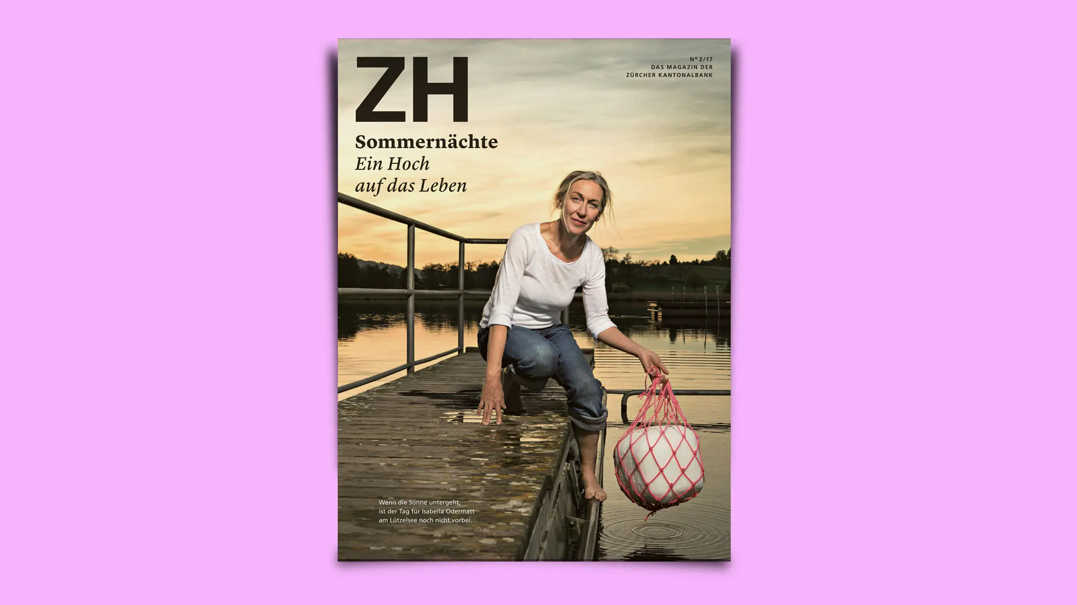 ZKB Mockup des Broschüren Covers.