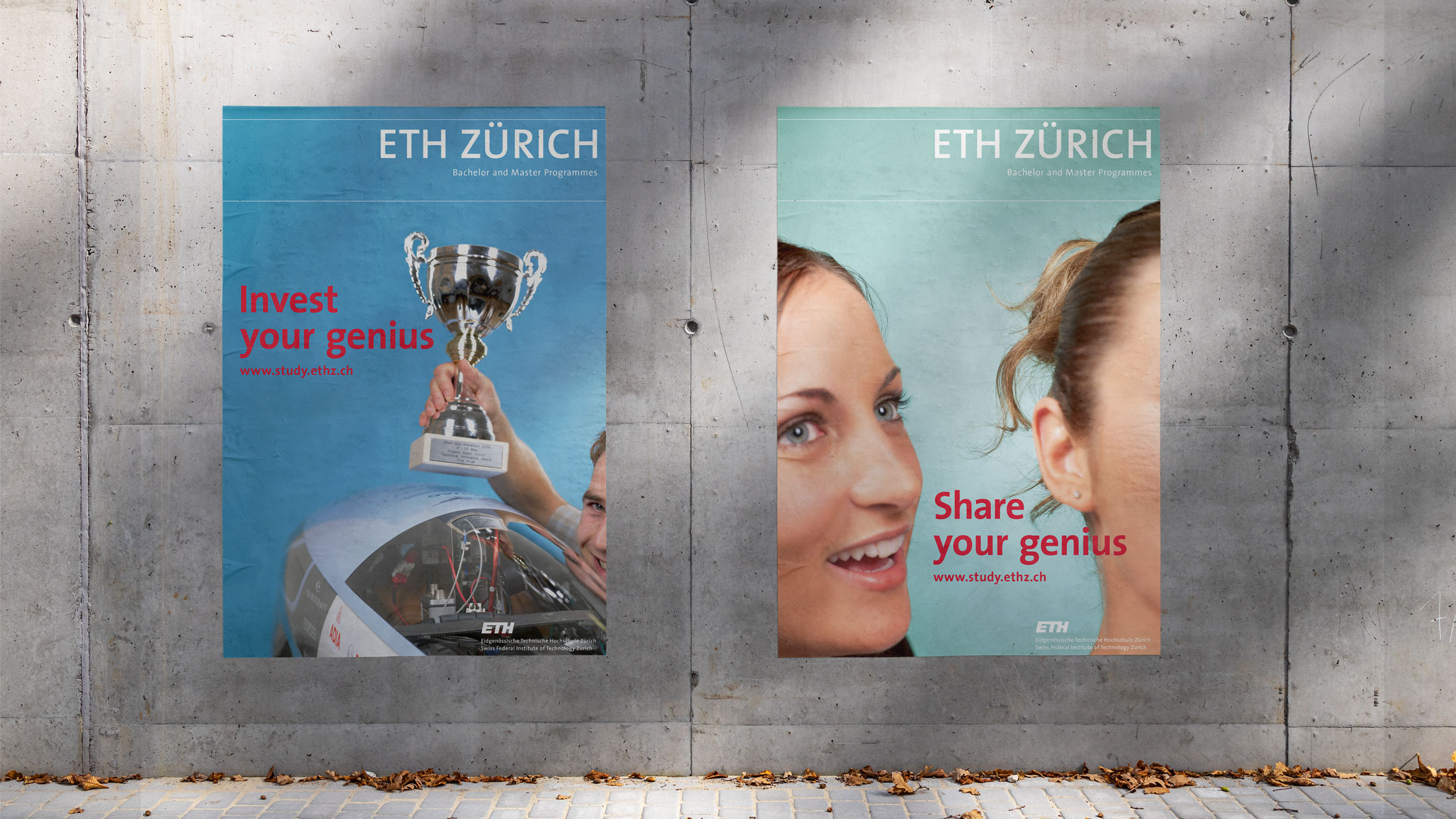 ETH Zuerich Print Kampagne