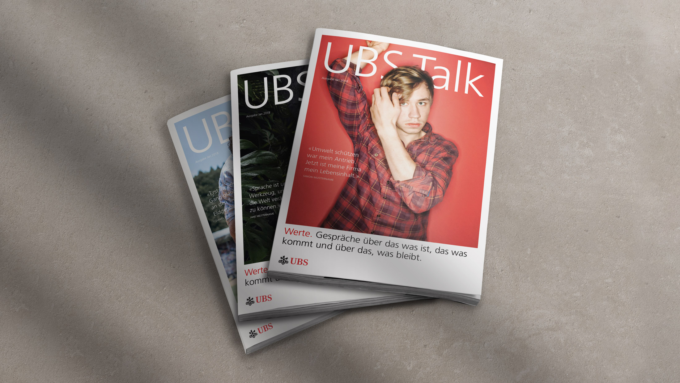 UBS Covers Überlagert